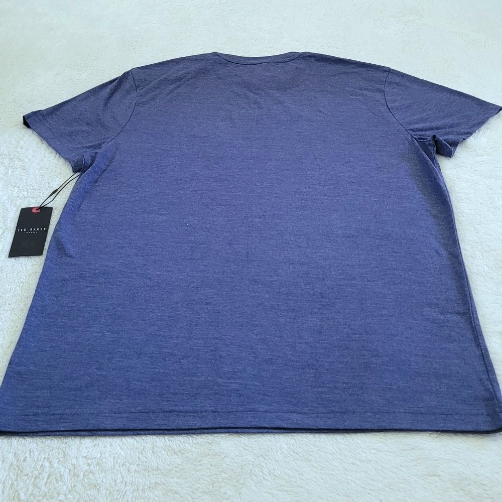 Ted Baker Heather Blue💙 Logo Tee👕 - NWT - Picture 12 of 13
